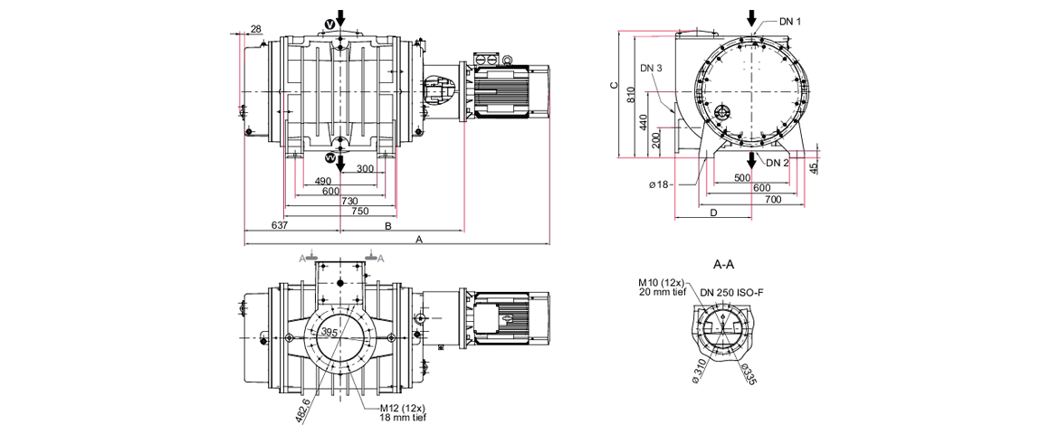 Okta 8000羅茨真空泵 Okta 8000羅茨真空泵