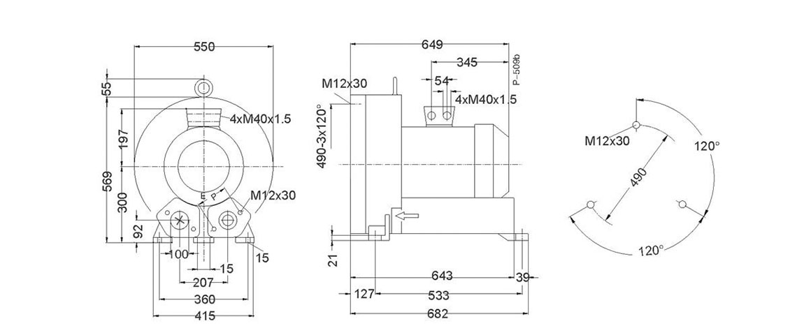 2HB 930 H17 高壓鼓風(fēng)機
