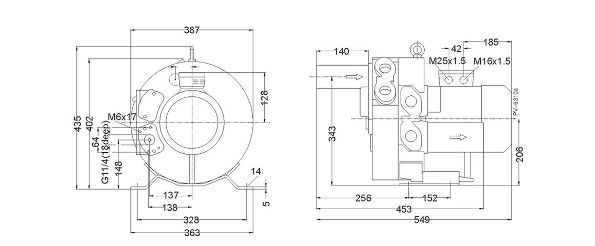 4HB 520 H26 高壓鼓風機 4HB 520 H26 高壓鼓風機